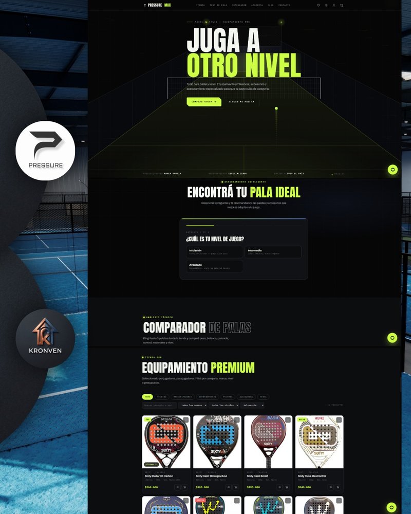 Sitio web de Pressure